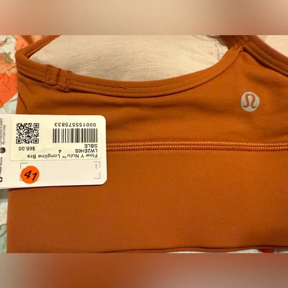 Lululemon Flow Y Nulu Longline Bra
Chestnut color
NWT - Picture 3 of 3